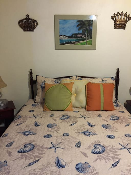 Cozy master bedroom.