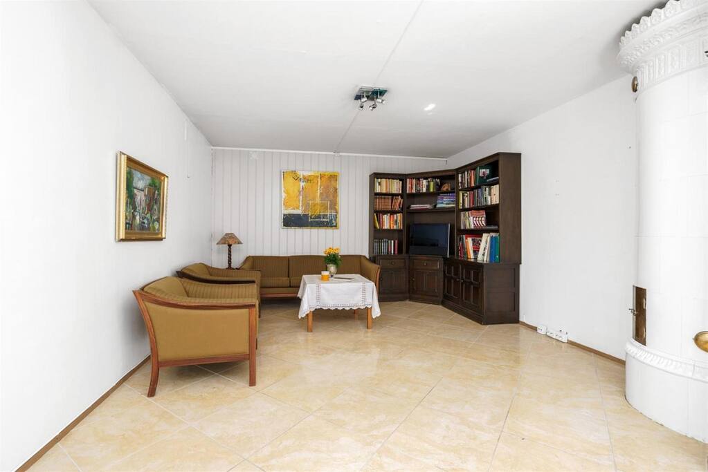 The living room