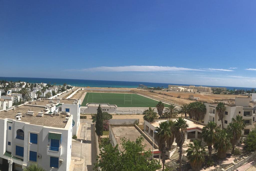View from the balcony