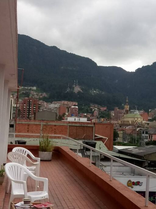 Vista a los cerros Orientales