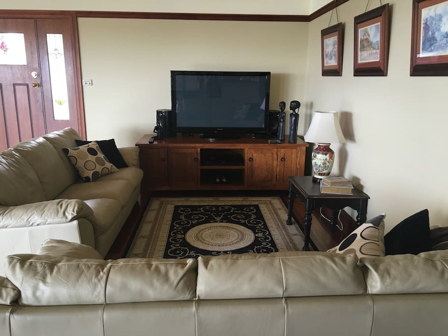 Television room.