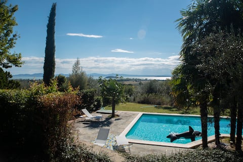 Top performing Airbnb: Bellavista:relax among the hills of Trasimeno lake in Tuoro Sul Trasimeno