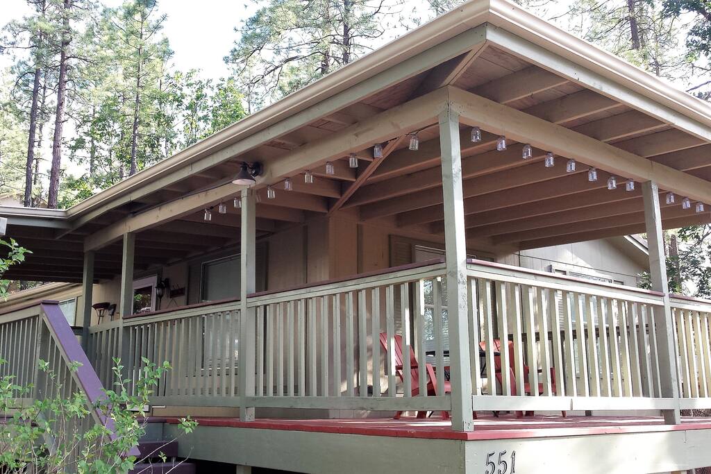 Covered Front Deck