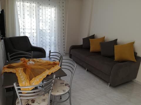 Marmaris Turunç'da 1+1 Havuzlu Full Eşyalı Daire