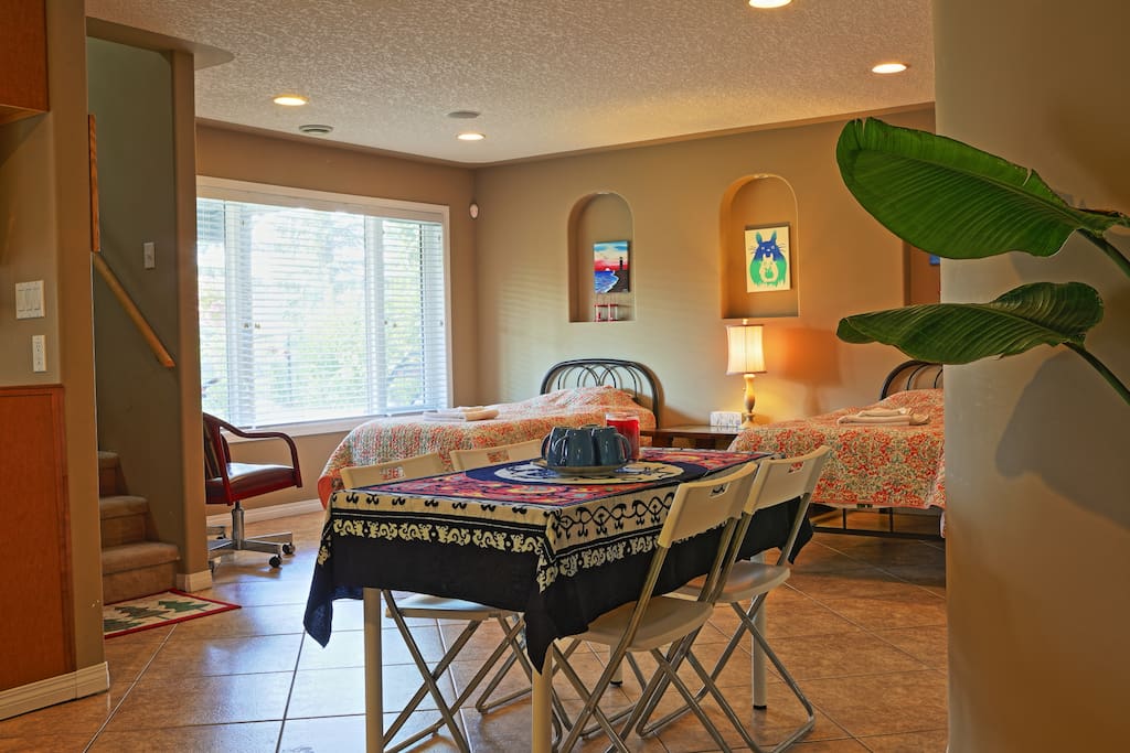 two single beds