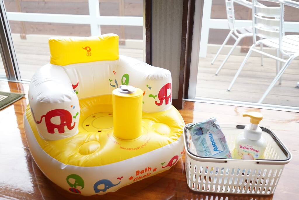 ベビー用品も充実☆ We are baby friendly-hotel!
