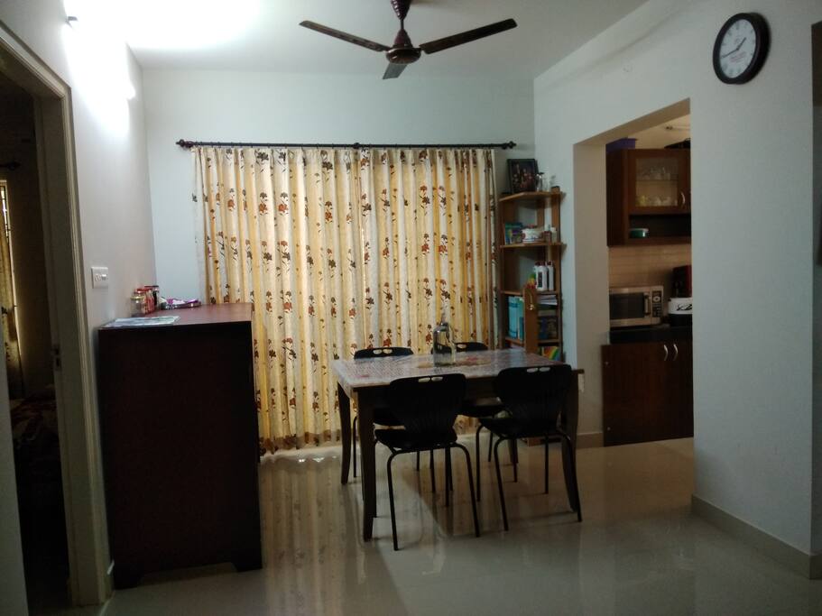 Dining area Just Next to Kitchen.
