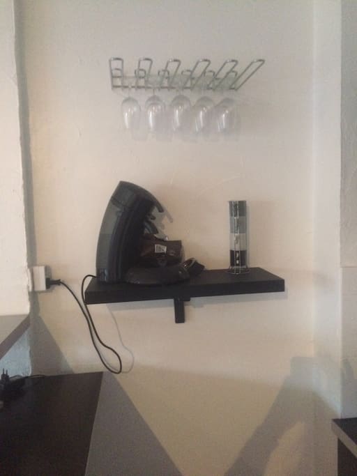 cafetière à disposition