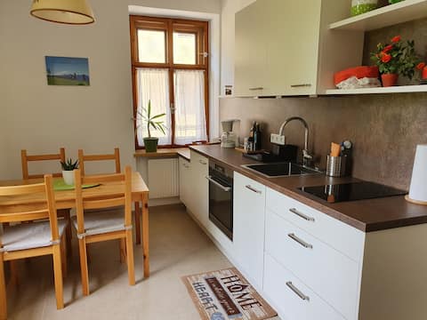 Successful Airbnb property: Cozy apartment near the old town in Riedenburg