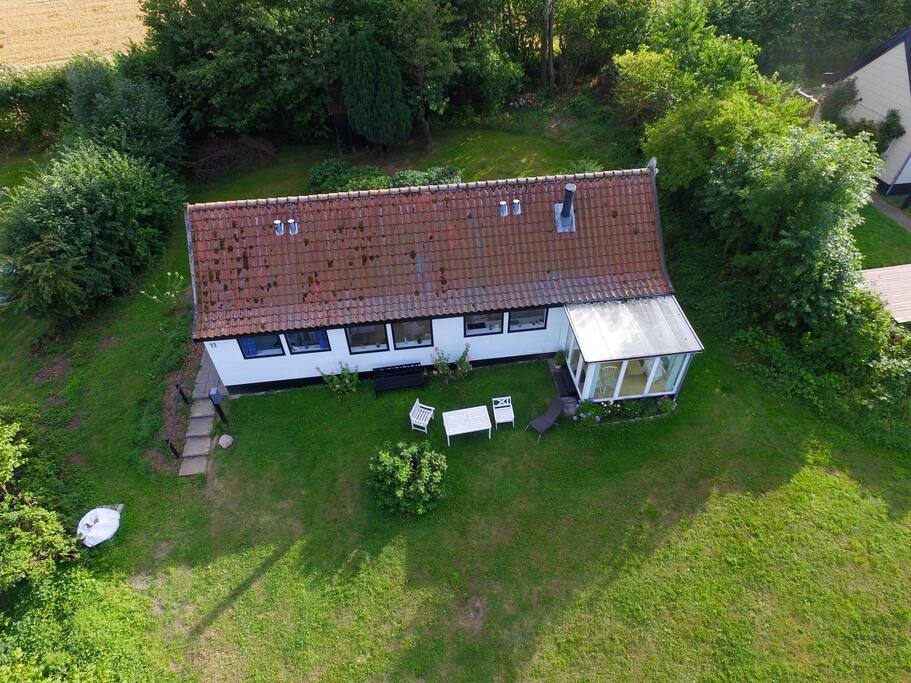 Bølshavn, Sommerhus - Set fra oven