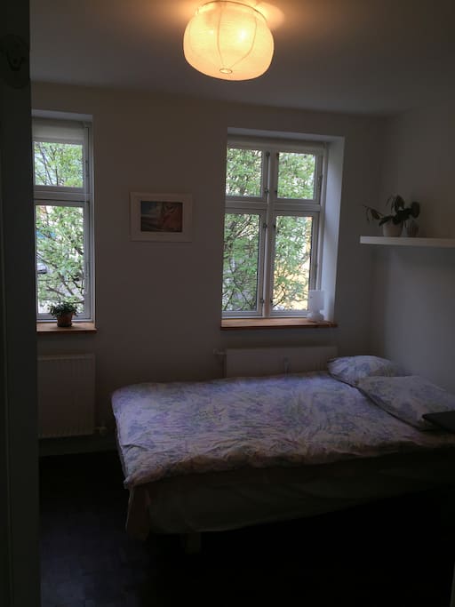 The spare bedroom