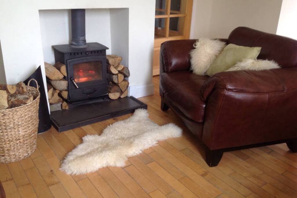 Cosy nights by the wood burning stove