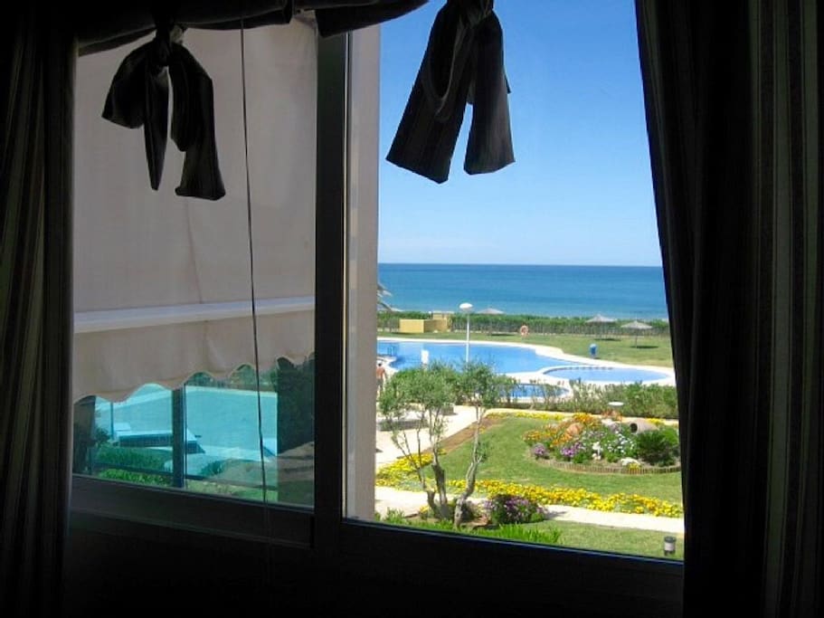 Vue de la chambre principale