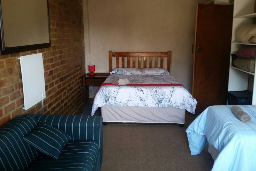 All rooms are double and most can sleep 3 people.