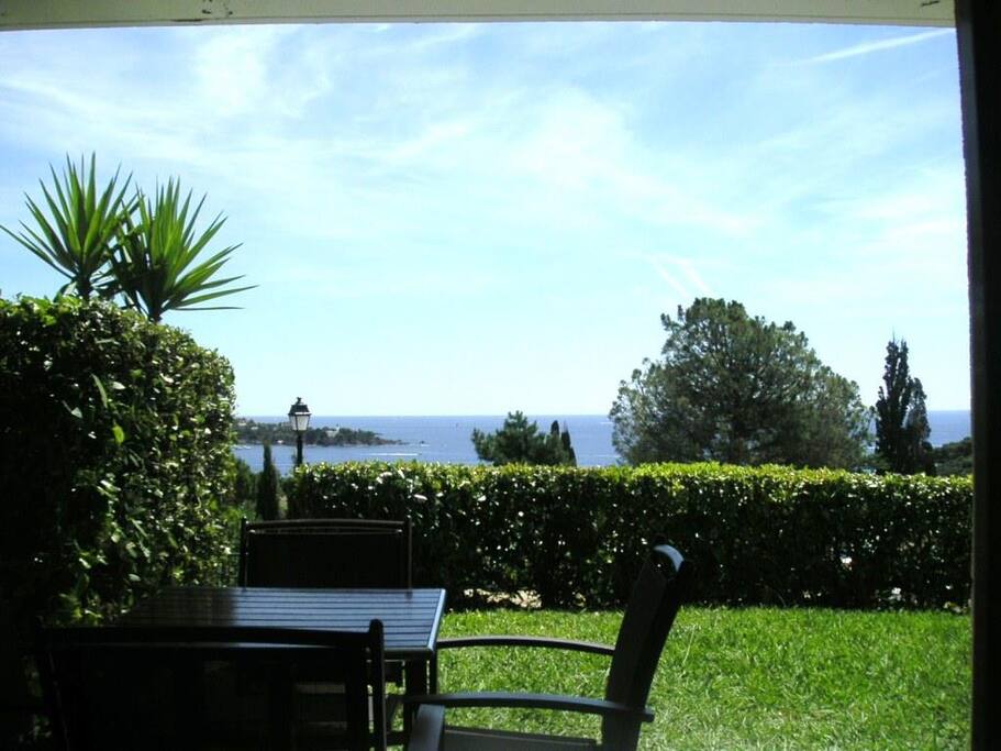 vue de la terrasse