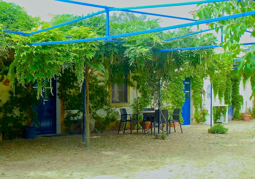 Outside patio