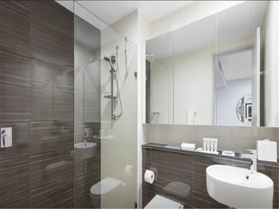The bathroom