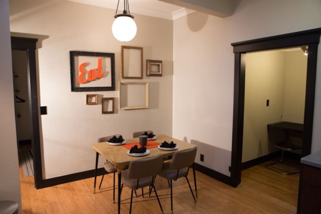 Dining area.
