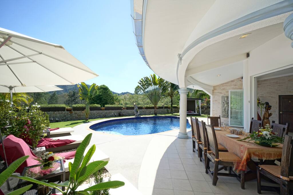 Enjoy your meals on the patio