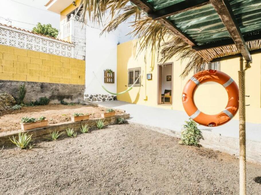 Zona de relax, como hamaca para leer o descansar.