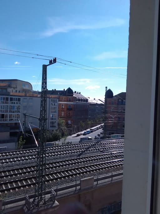 Blick aus dem Fenster