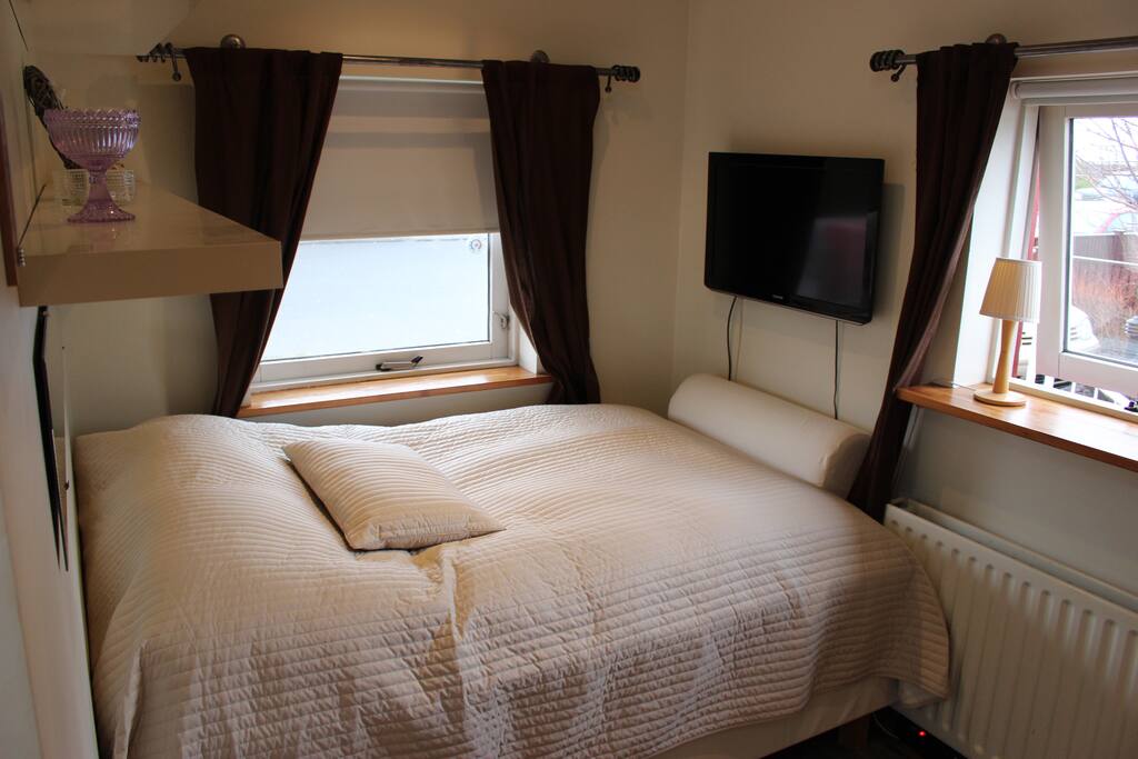 The room with TV and DVD player