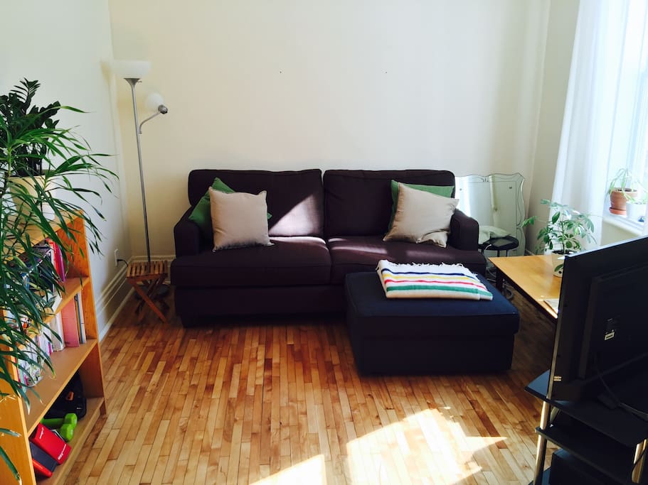 The living room / Le salon