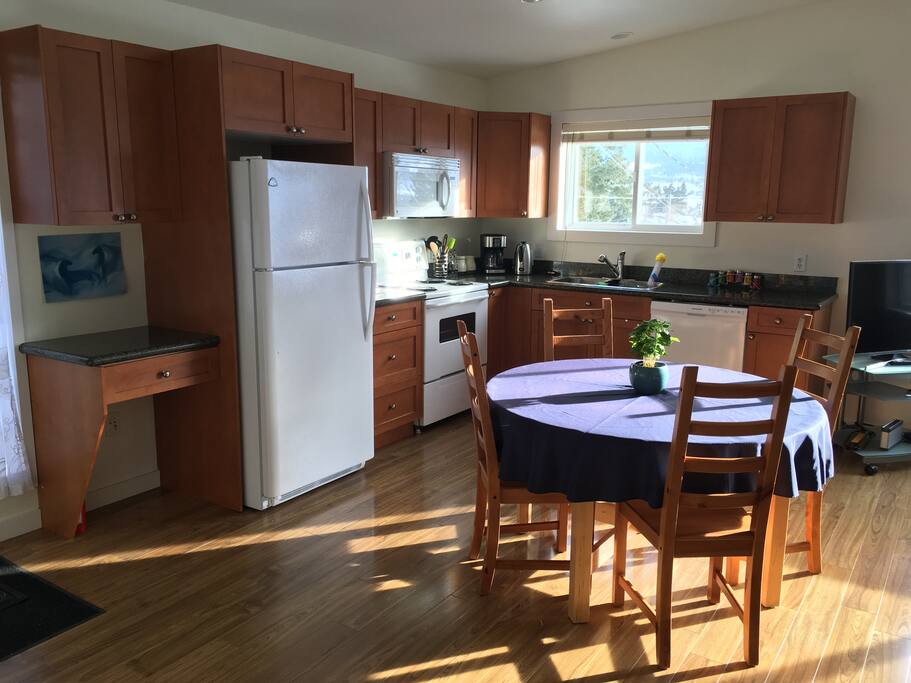 Lots of natural light