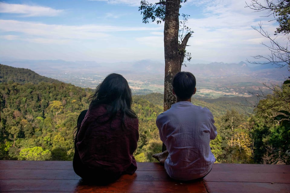 ChomView, two cabins on a tea plantation, Chiang Dao, Chiang Mai, Thailand, photo 3 of 10