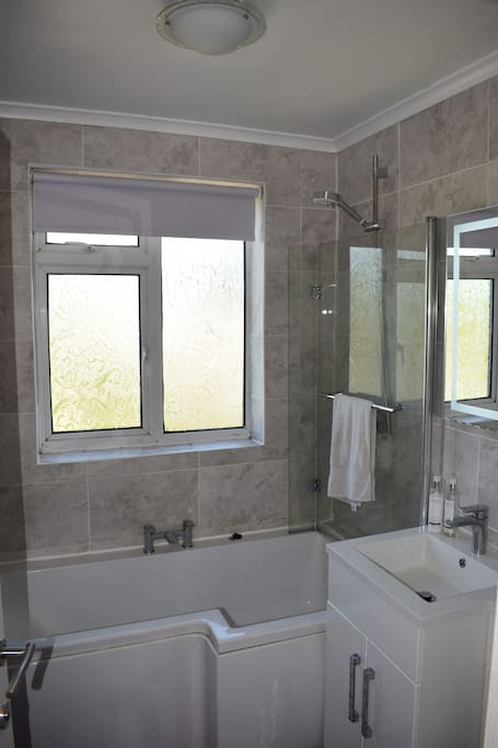 Bathroom with shower