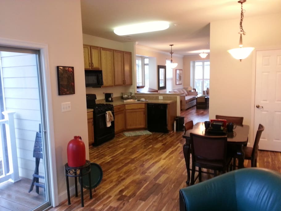 Fully equipped kitchen