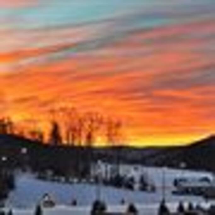 sunset in Canaan