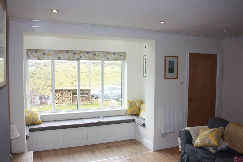 Living area (with log burner/wifi)