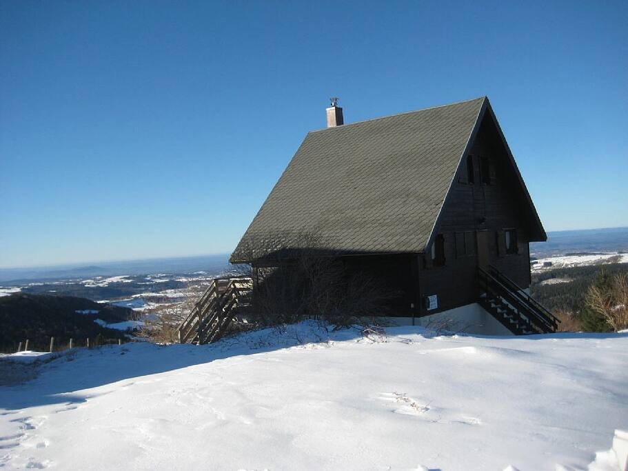 Le vue magnifique que le chalet offre!