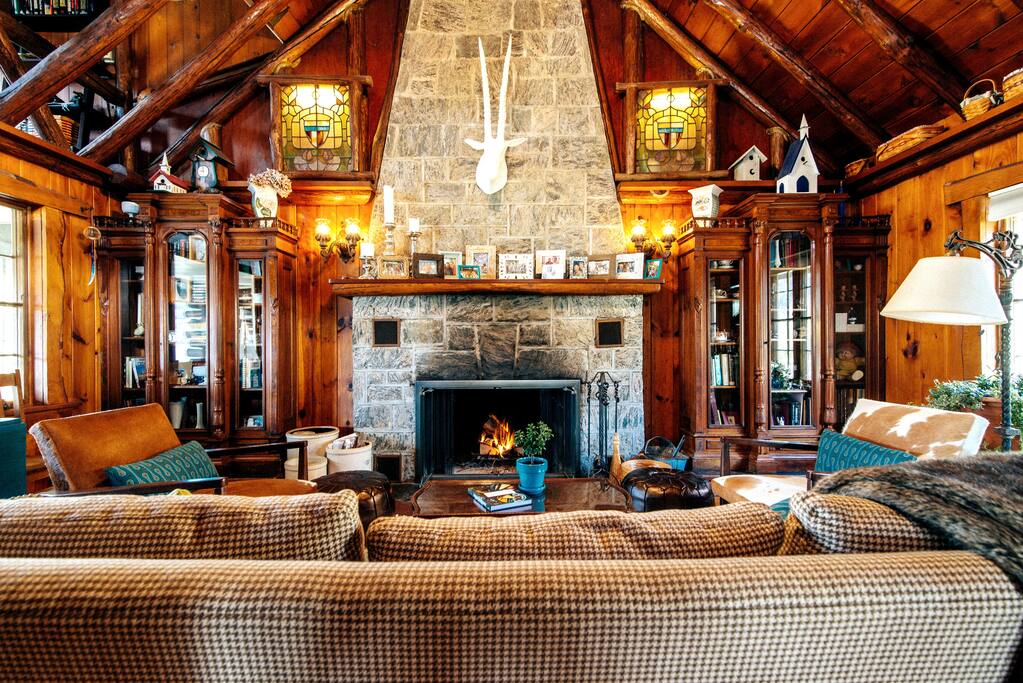 Log cabin at Greenwood Lake Cabins for Rent in Greenwood Lake, New