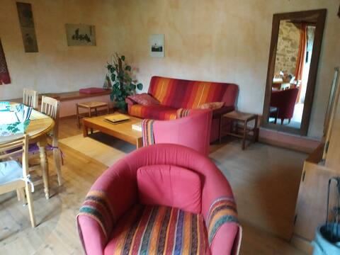 1 bedroom for 2 in the countryside