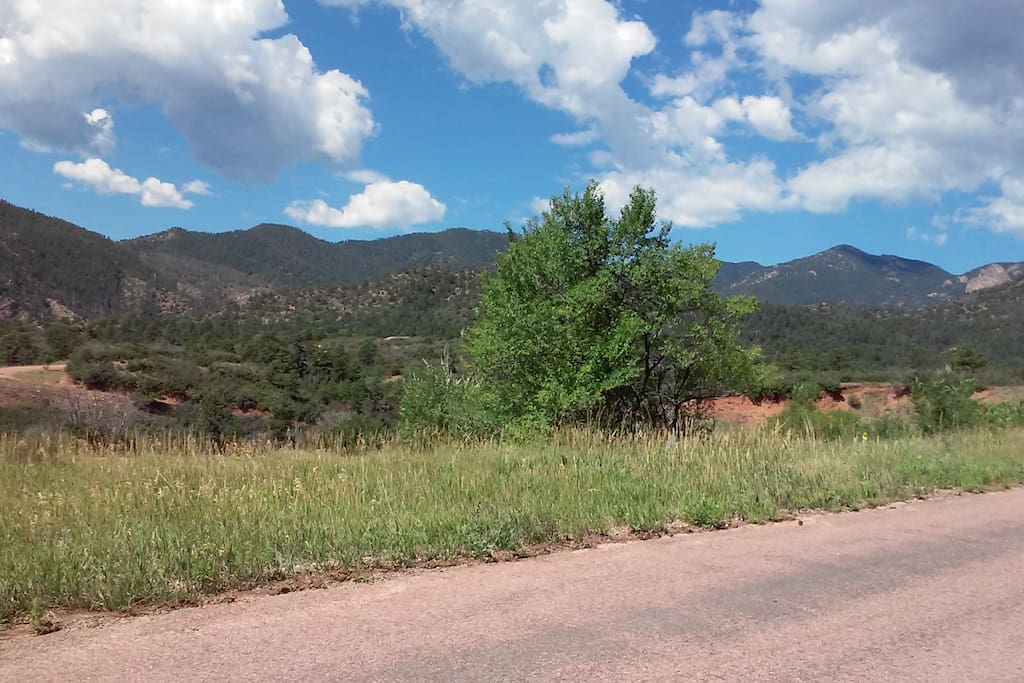 Nearby country road