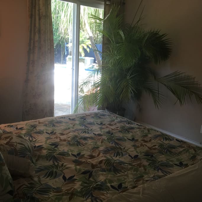 Main Bedroom pool exit