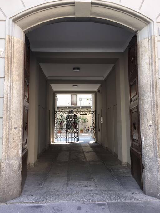 Building entrance!