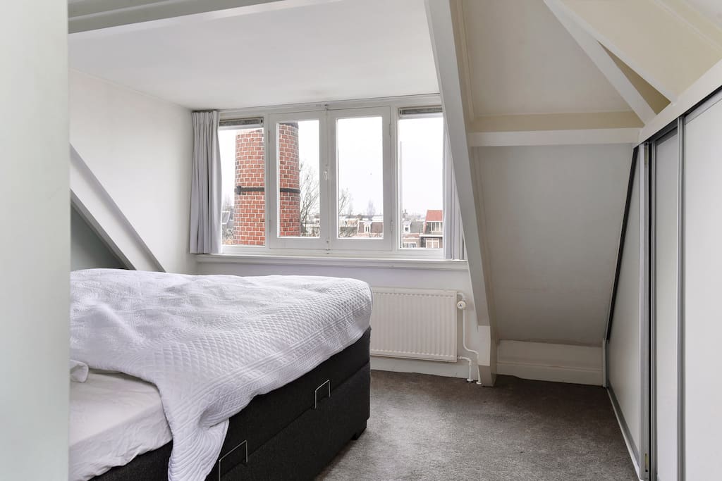 The master bedroom