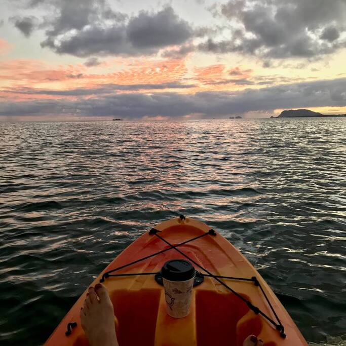 Complimentary Coffee & Kayaking