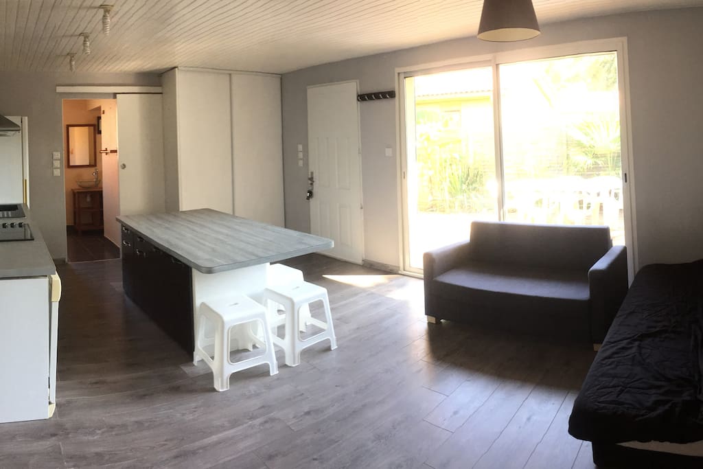 Salon/Cuisine (25m2)