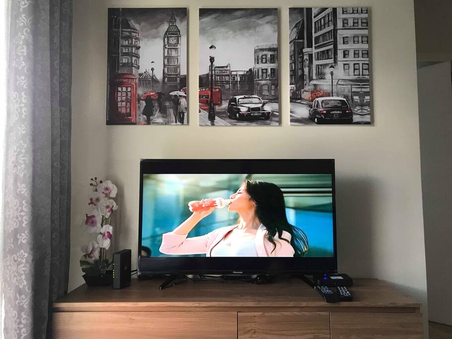 view from sofa bed