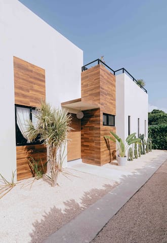 Entire home with 2 bedrooms in Isla Mujeres - New beautiful and peaceful house in Punta Sur