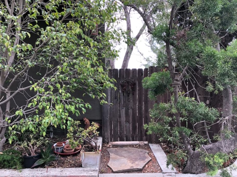 Private entrance