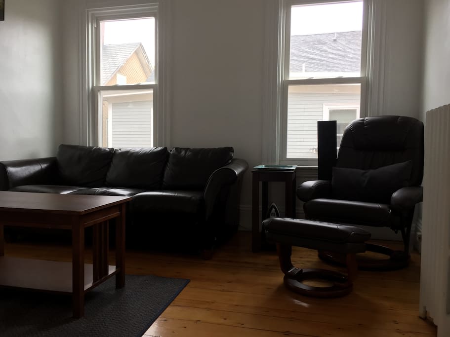 Living room #1 with couch/pull-out sofa