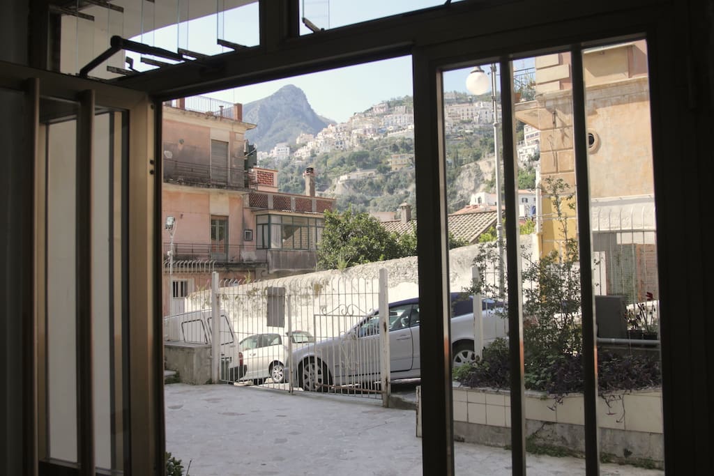View from the front door of apartment