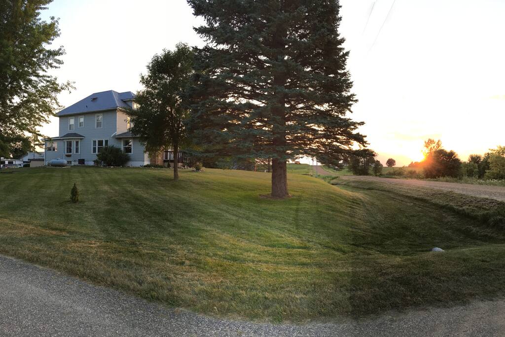 Private Acreage on a dirt road