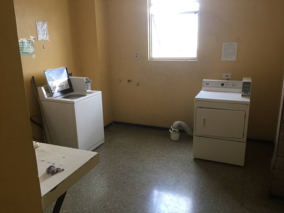 Washer and dryer