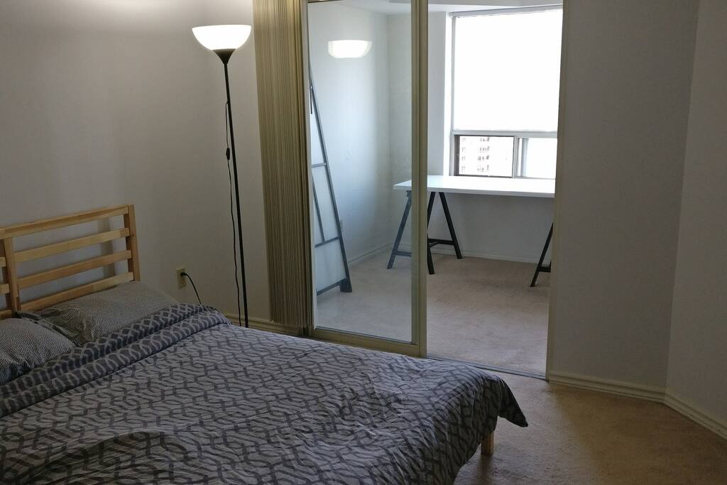 Bedroom and Den (Sunroom)